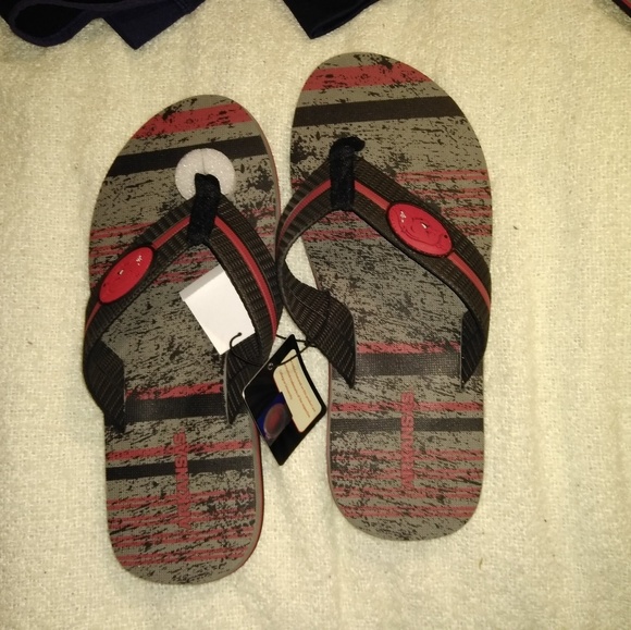 Arkansas Razorback Campus Footnotes Flip Flops - Picture 5 of 5